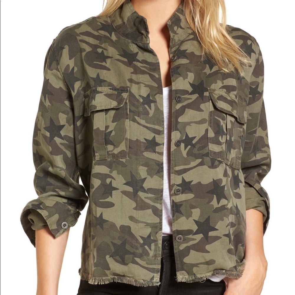 Rails Hendrick Camo Star Jacket size M